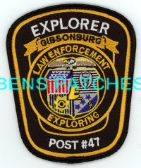 OHIO,GIBSONBURG POLICE EXPLORER 1